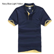 Load image into Gallery viewer, URSPORTTECH Men&#39;s Polo Shirt For Men Desiger Polos Men Cotton Short Sleeve shirt Clothes jerseys golftennis Plus Size XS- XXXL
